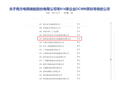 勝動集團(tuán)公司順利通過DCMM認(rèn)證